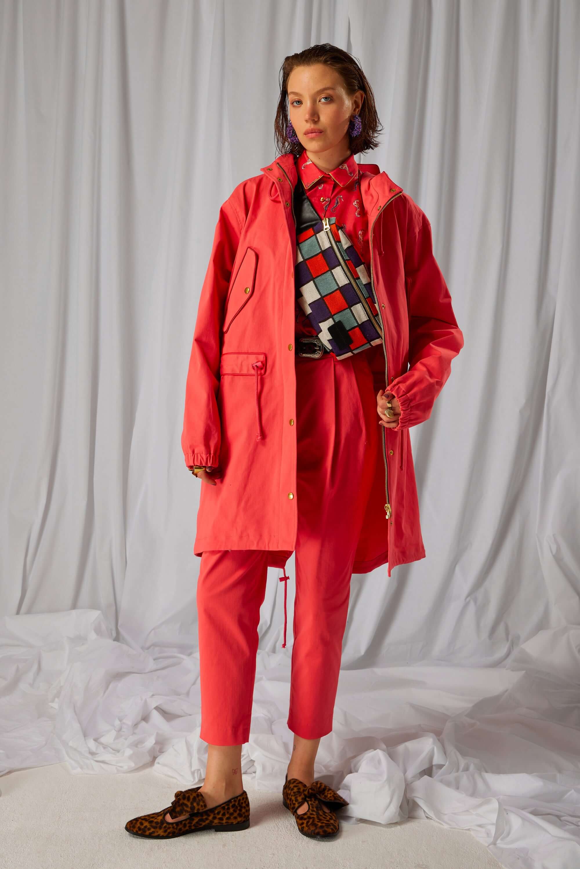 Parka Onur en coton Bleu de Travail 