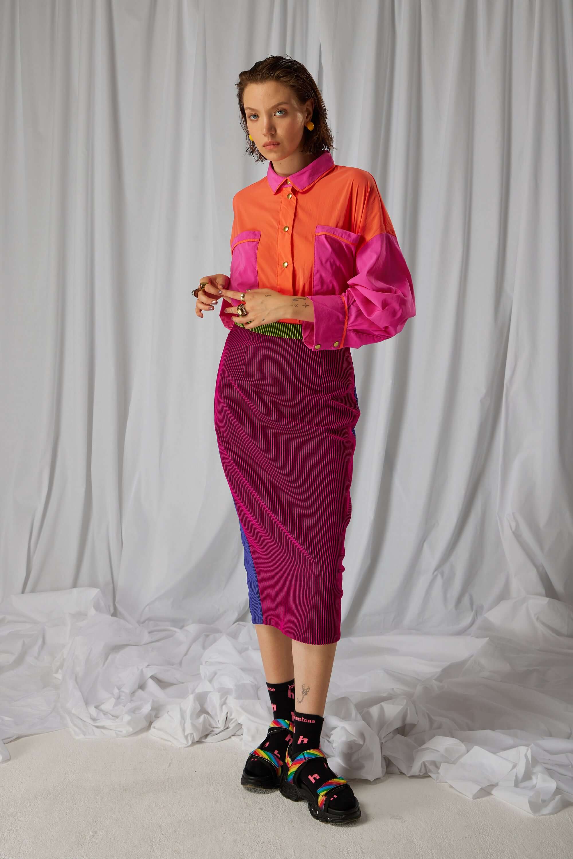 Jupe Fox en Ottoman Oxydes