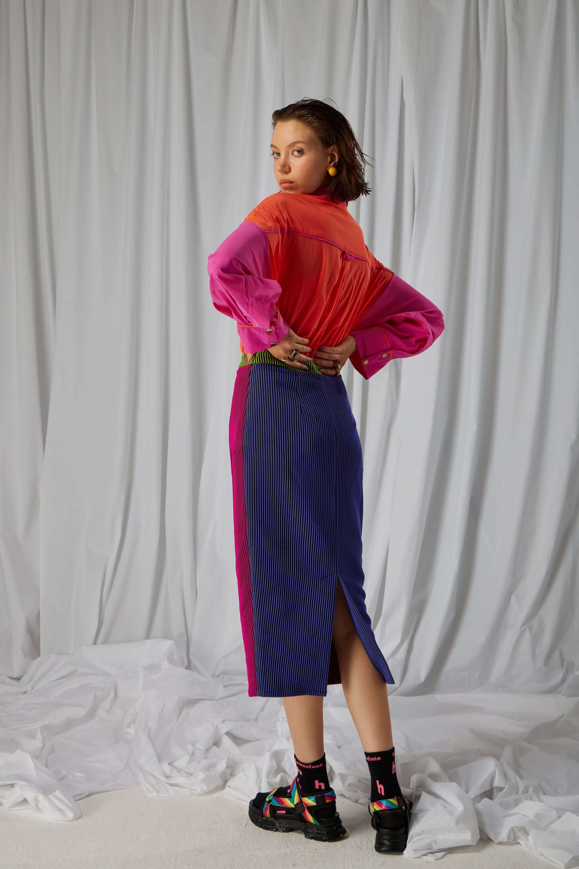 Jupe Fox en Ottoman Oxydes