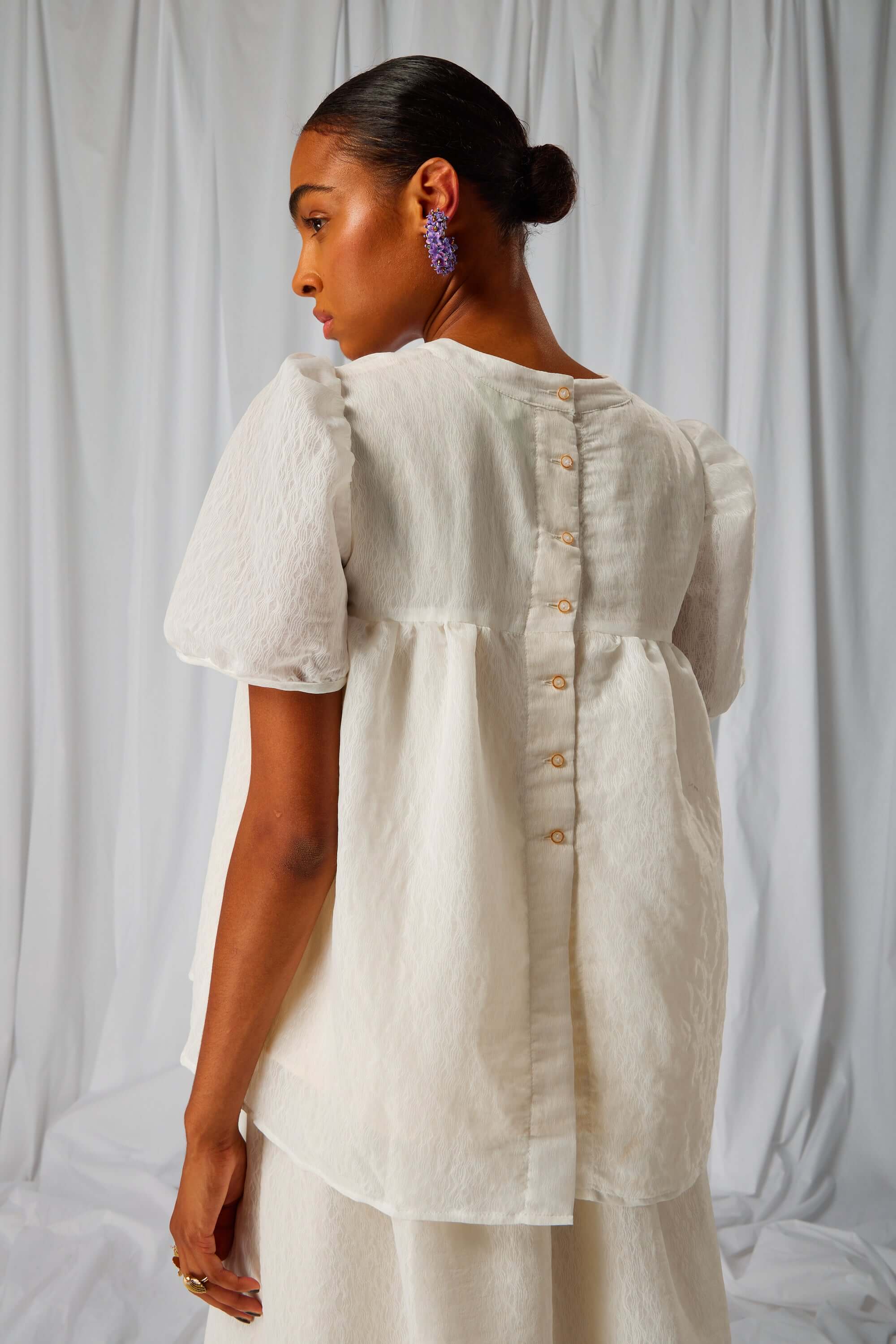 Gaya Blouse in Frequencies weave