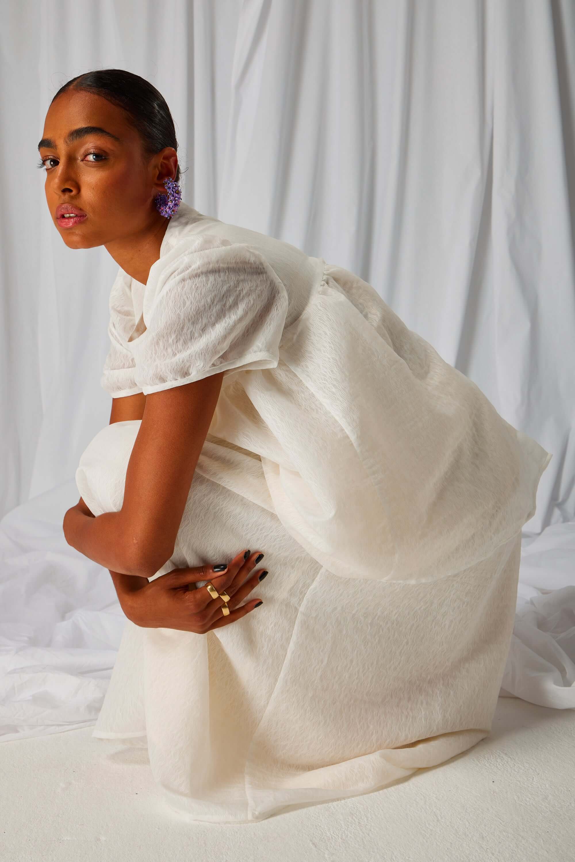 Orso skirt in Frequencies weave