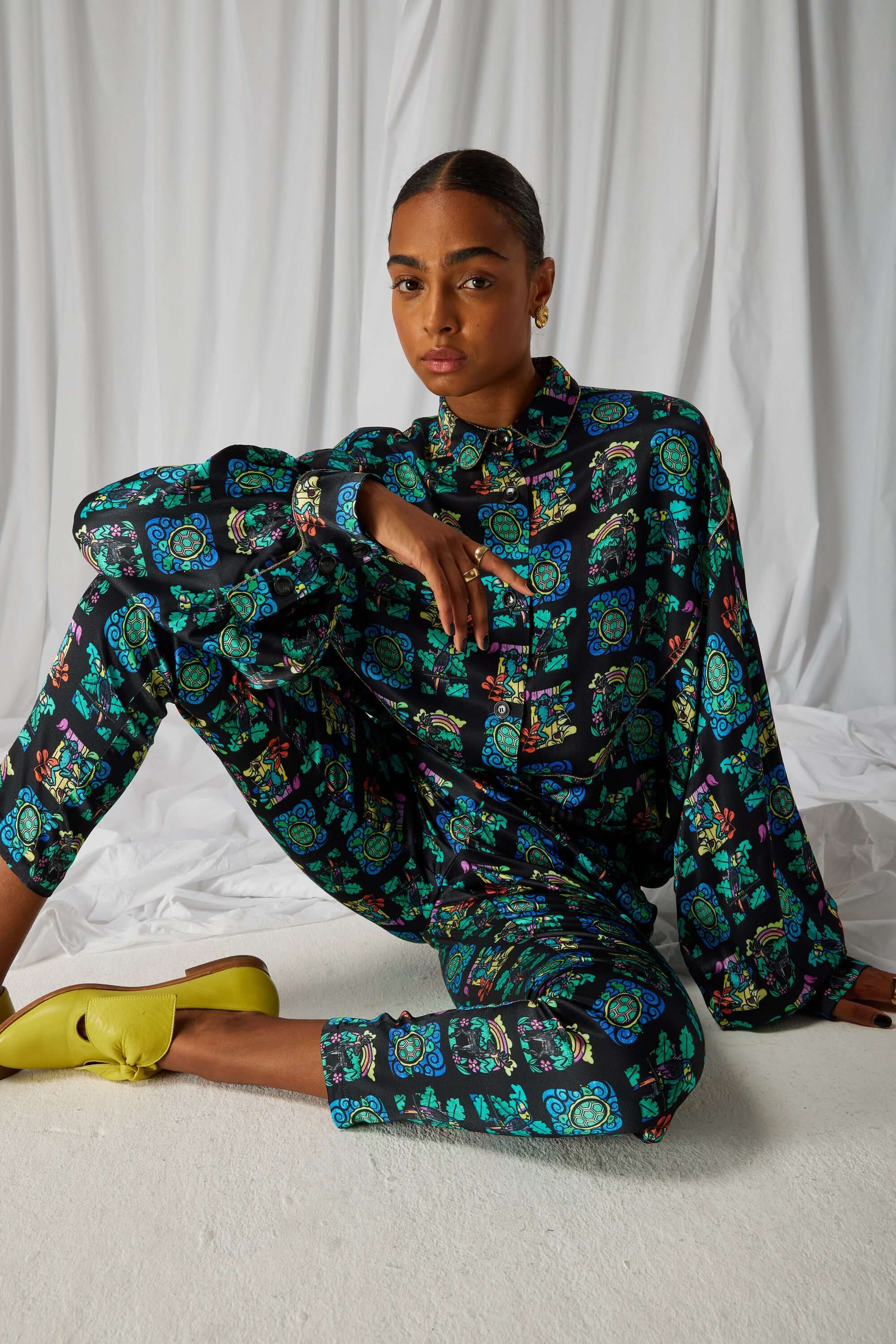 Chemise Tasman en imprimé Moonlight