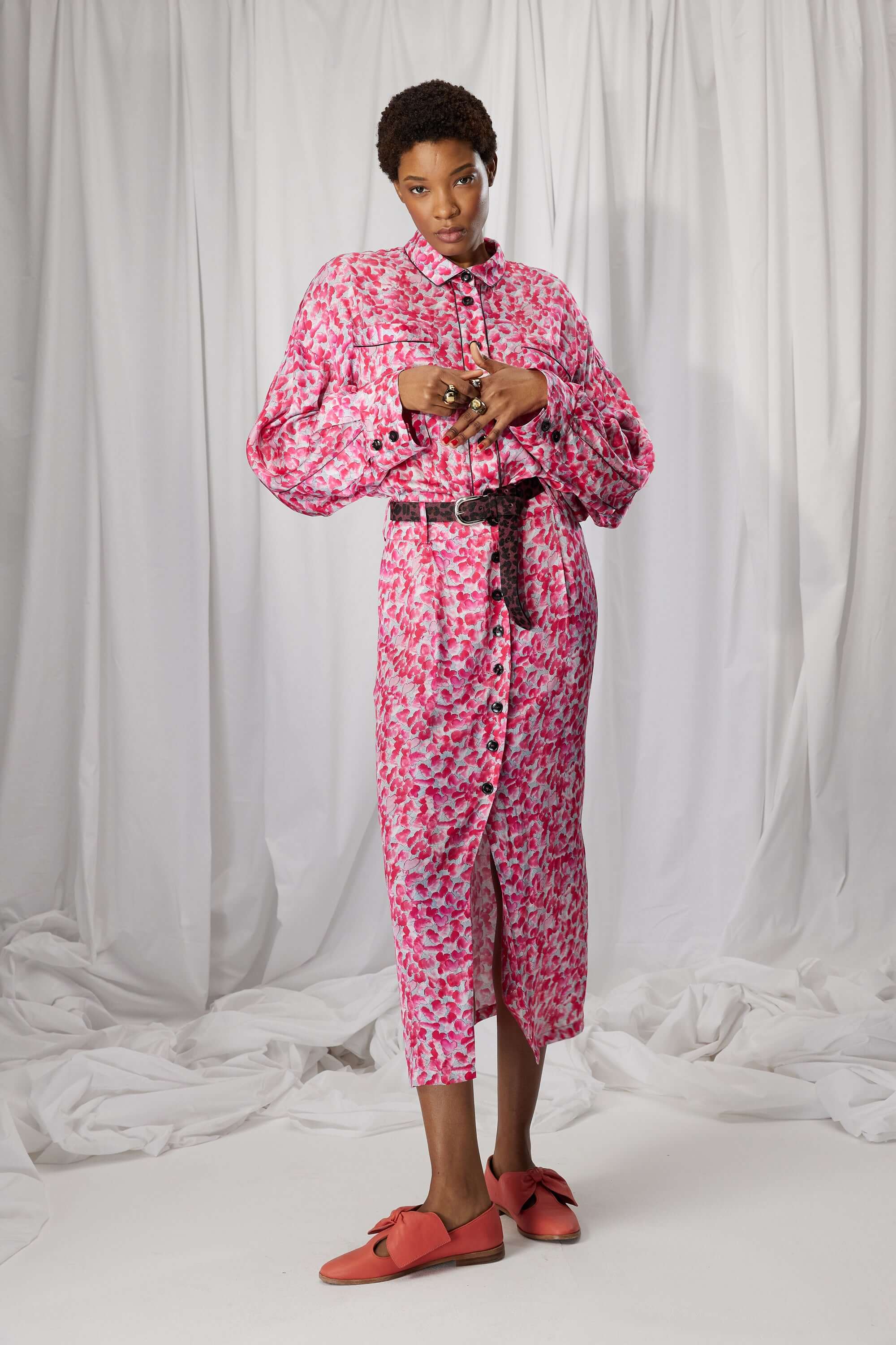 Jupe Bill en imprimé Halo 