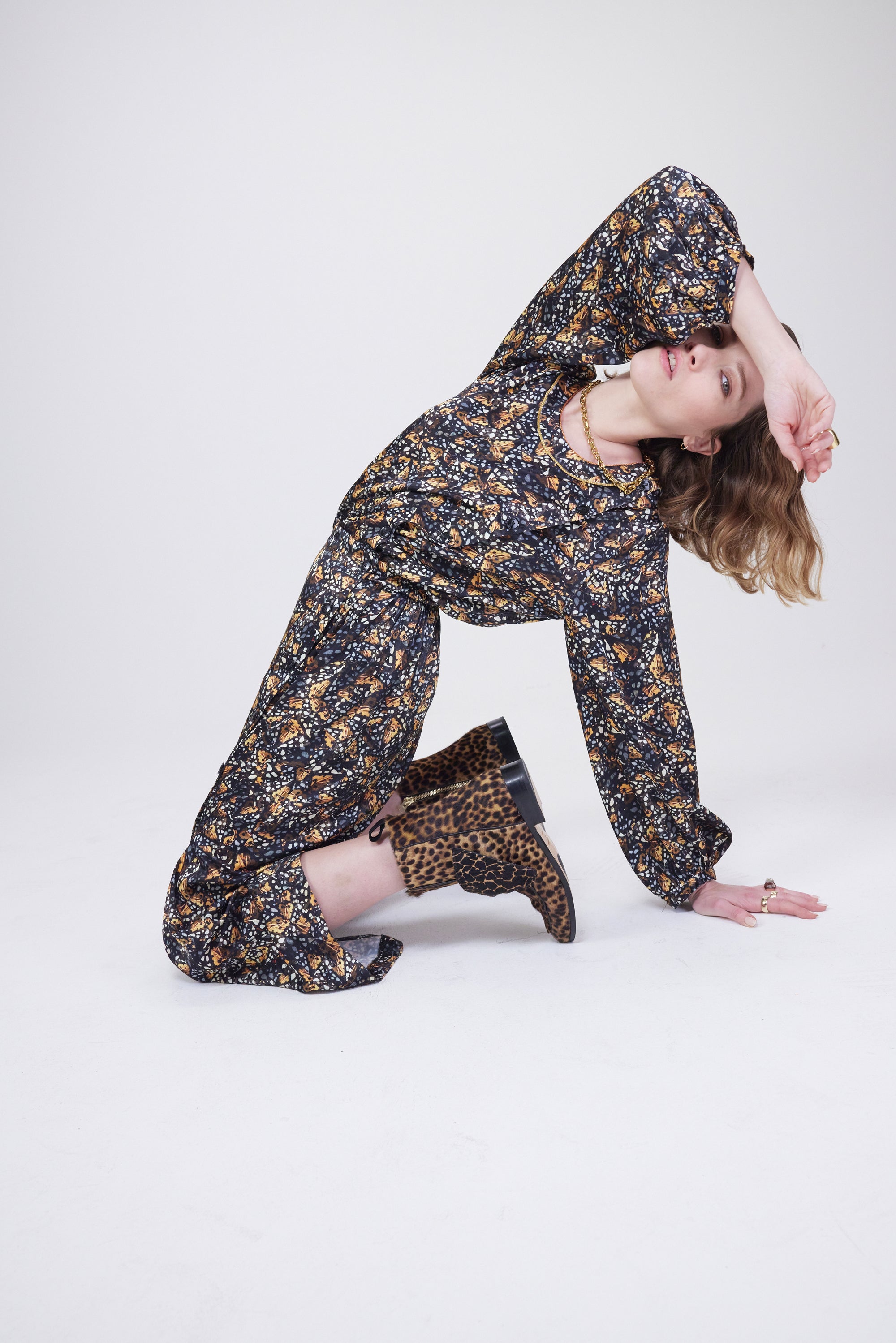 Robe Kelly en imprimé Hunter