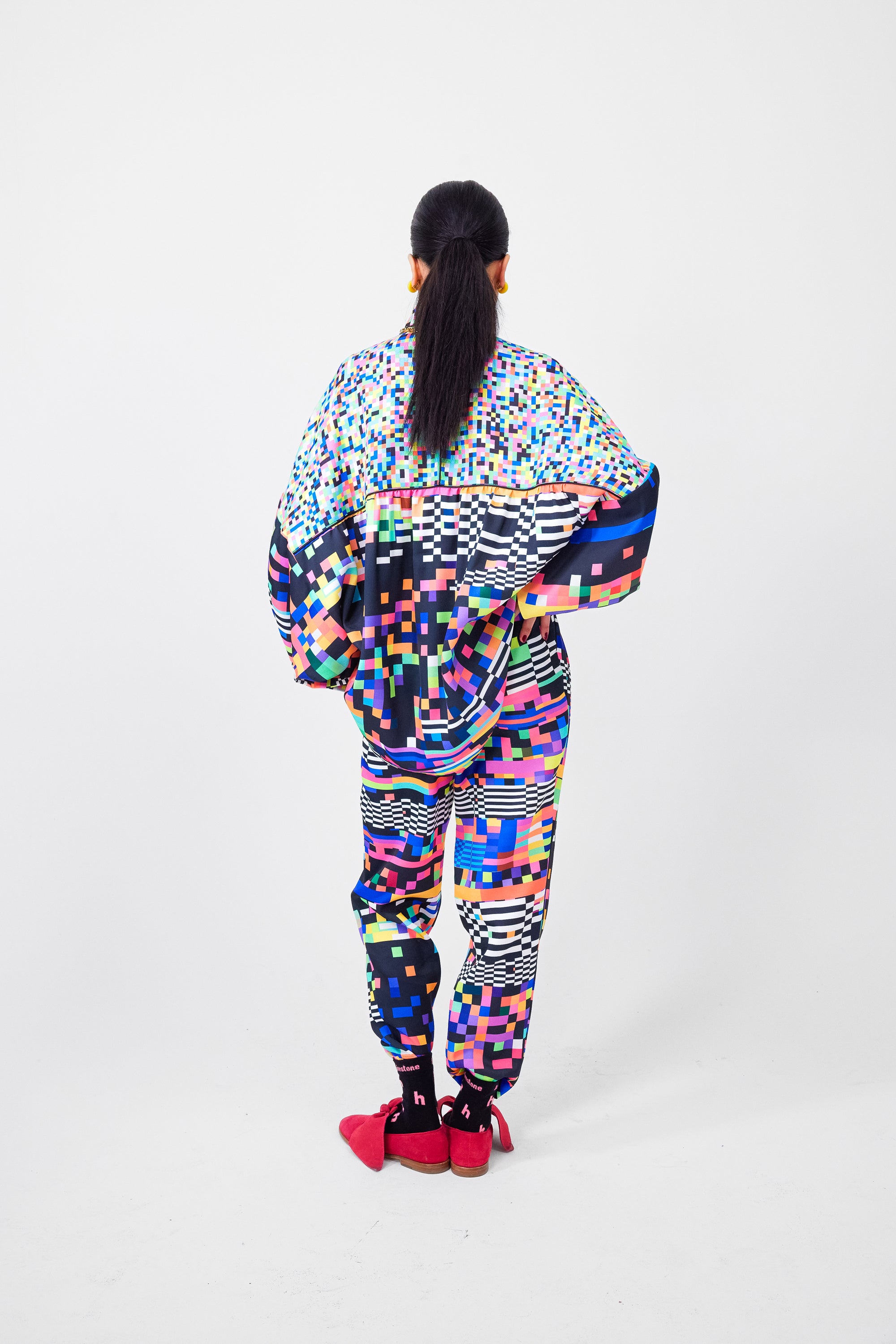 Pantalon Gabriel en imprimé Zapping