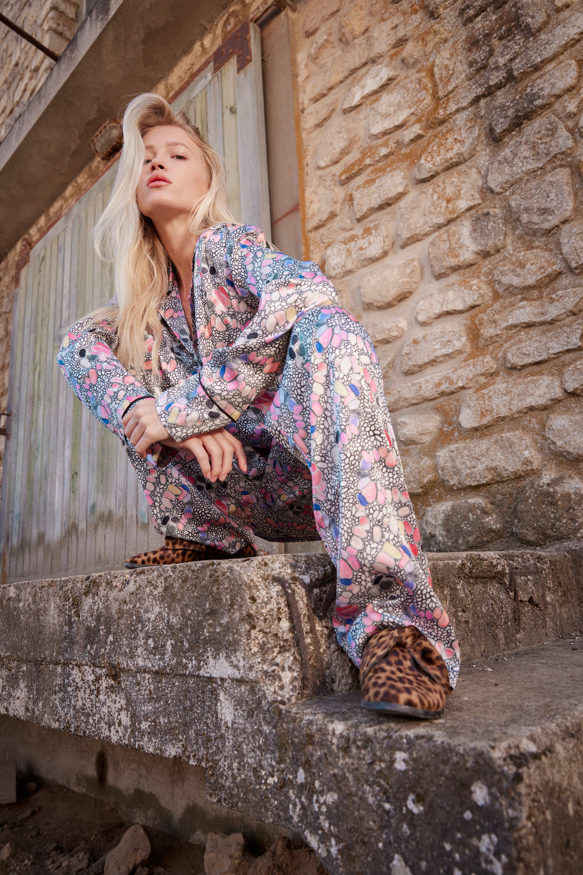 Pyjama Ulysse in Mochi print set