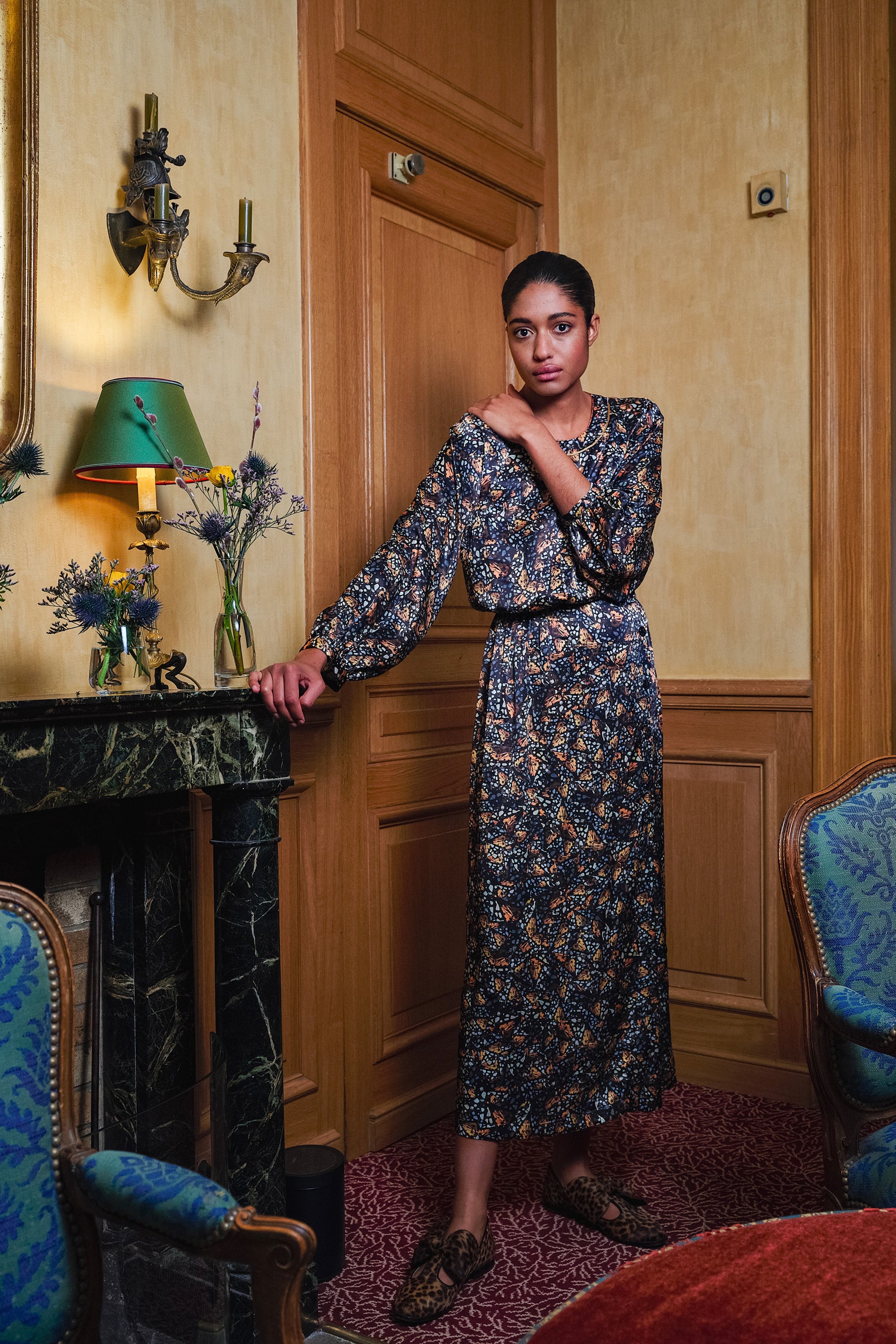 Robe Kelly en imprimé Hunter