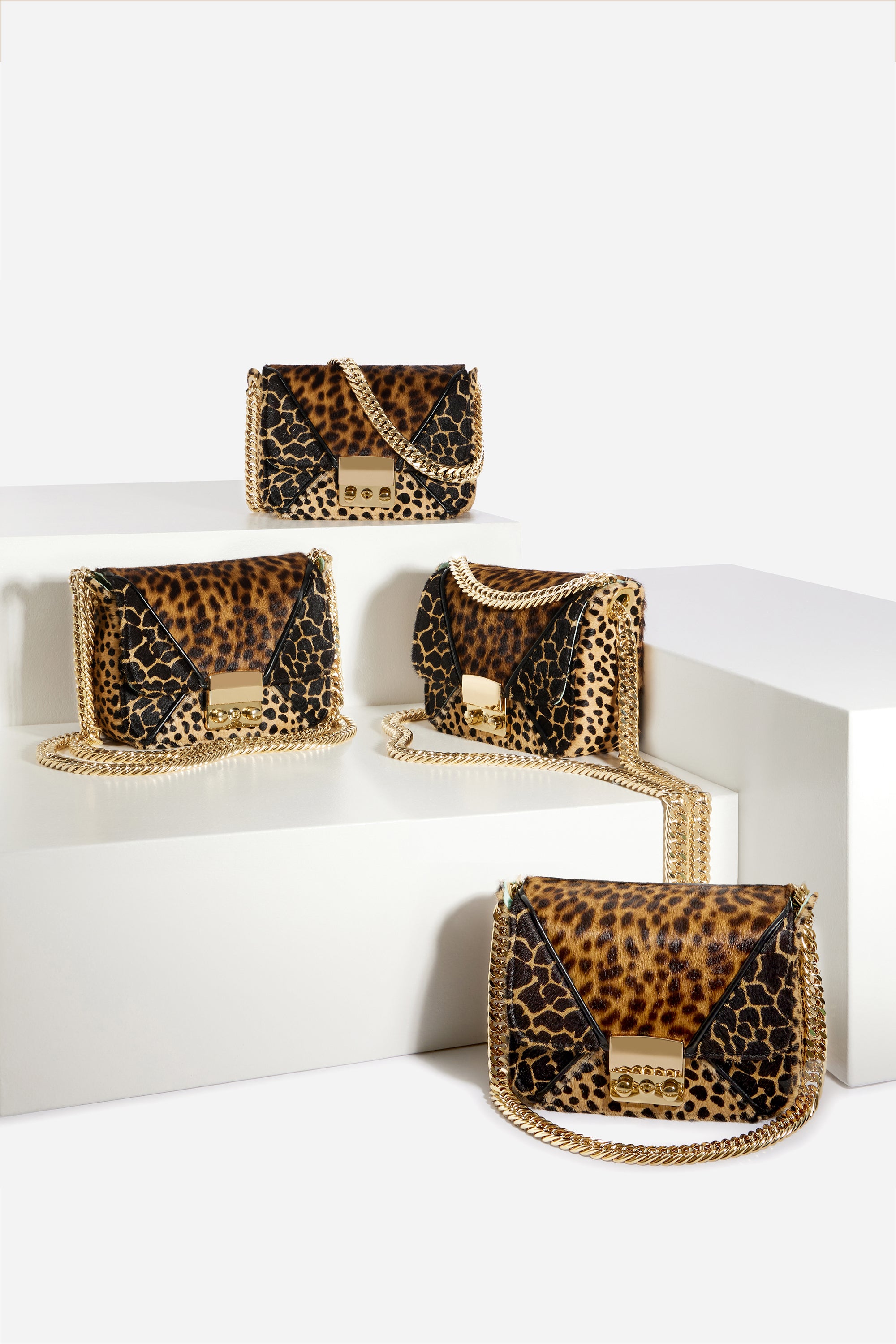 Sac Vivian en 3 cuirs imprimés